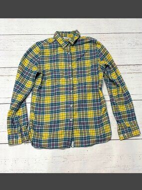Woolrich Women's Plaid Flannel Button Up